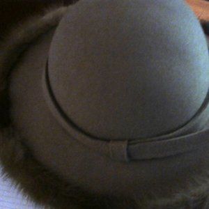 Fur Trimmed Hat